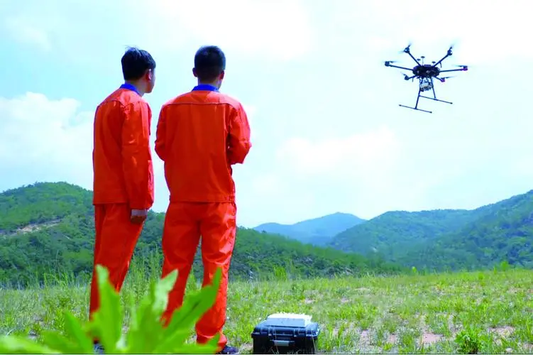 黄石无人机倾斜摄影巡检拍摄